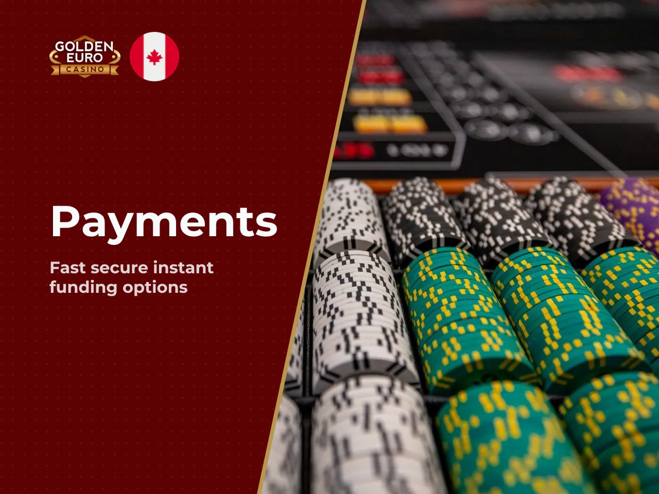 Deposit Methods and Payment Parameters. Funding