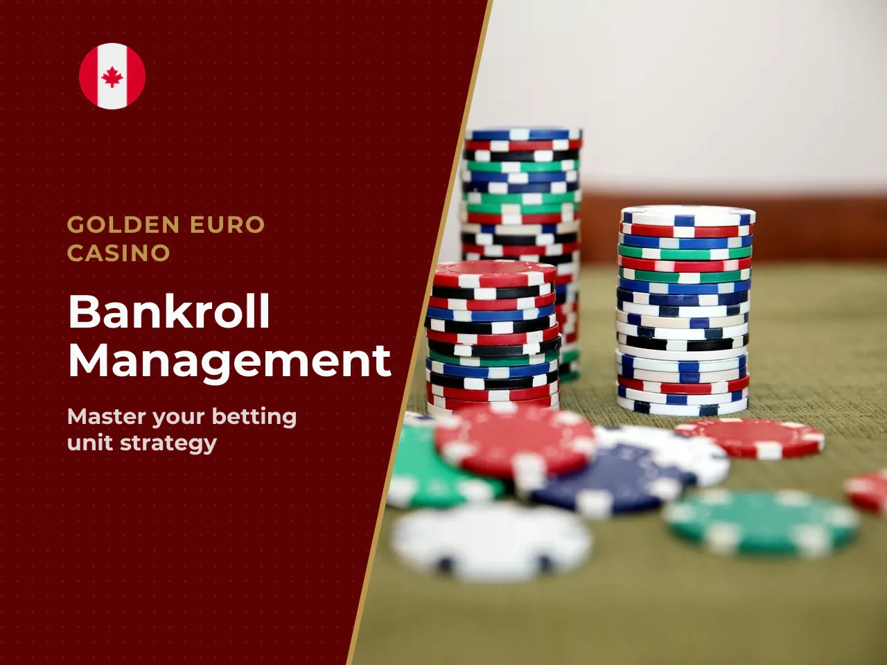 The 100-unit bankroll rule. 1. Split